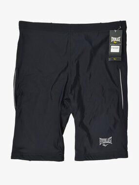 Everlast Hi Tech Cycling Shorts, Black, Men's L